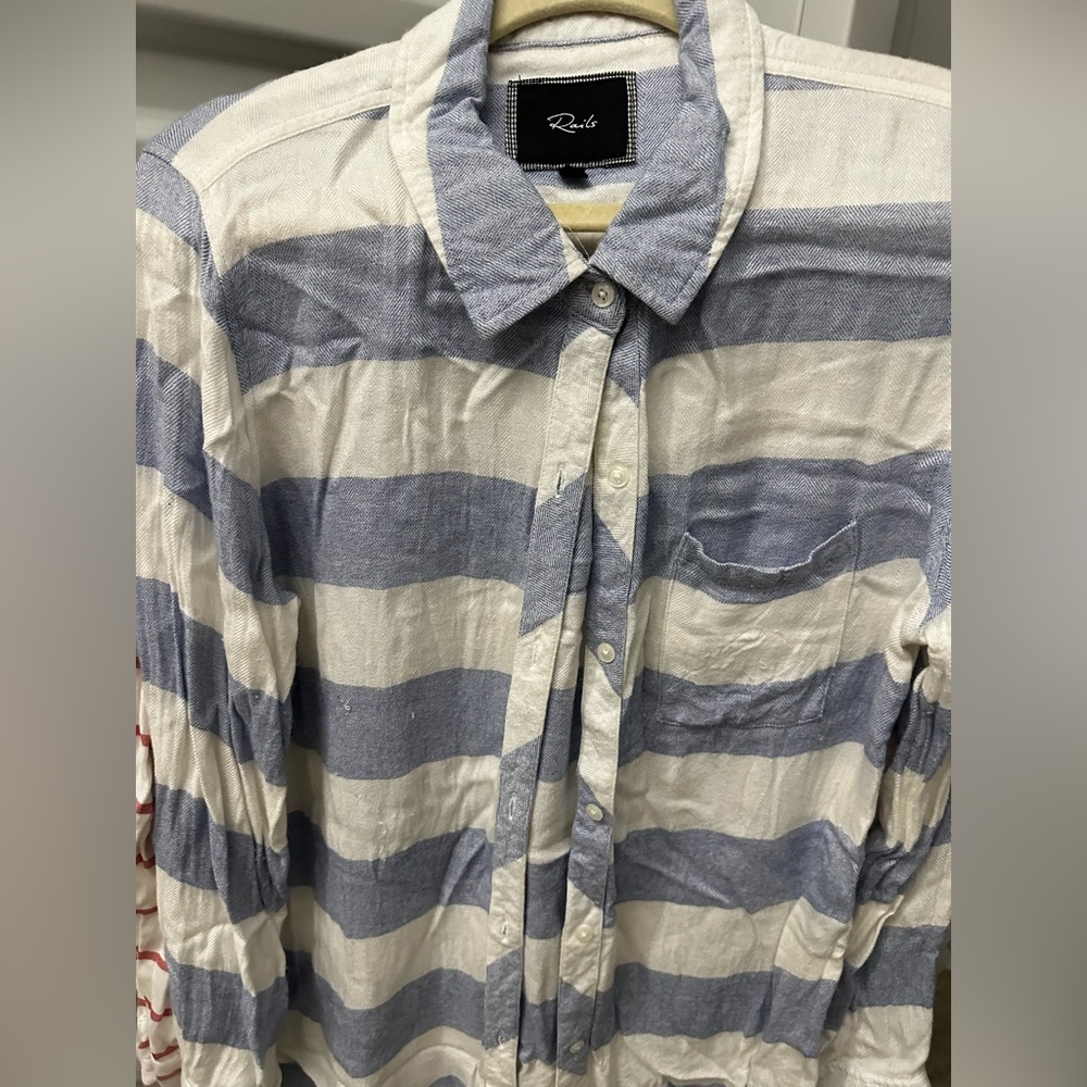 Rails long sleeve button down.